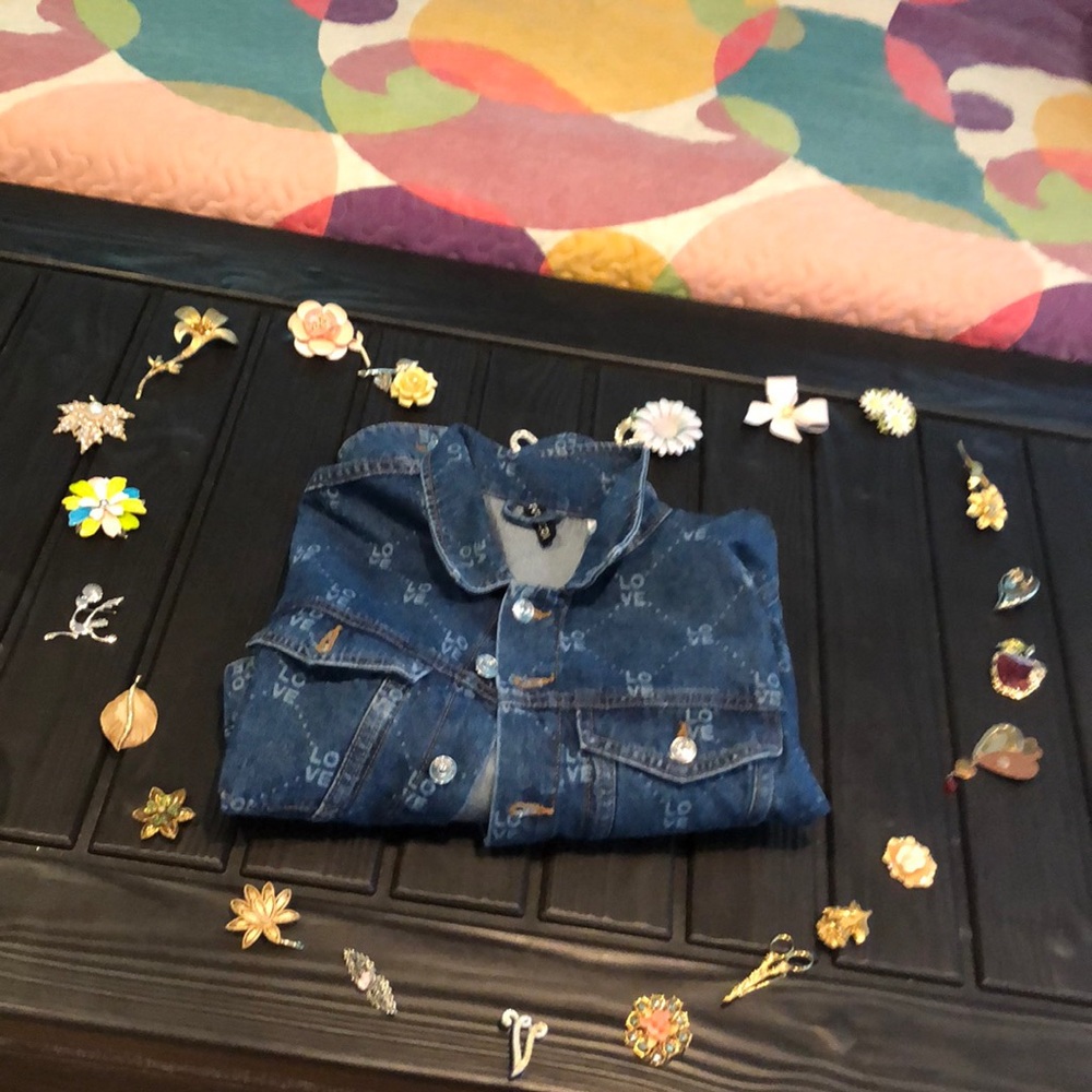 H & M Denim “Love” Jacket.